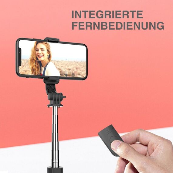4smarts 541636 Selfie-Stick Smartphone Schwarz, 4 image