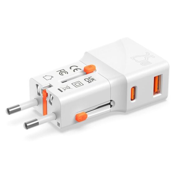 4smarts 541646 Ladegerät für Mobilgeräte Universal Orange, Weiß AC Schnellladung Drinnen, 3 image