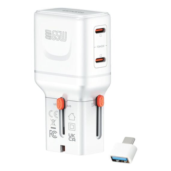 4smarts 541647 Ladegerät für Mobilgeräte Universal Orange, Weiß AC Schnellladung Drinnen