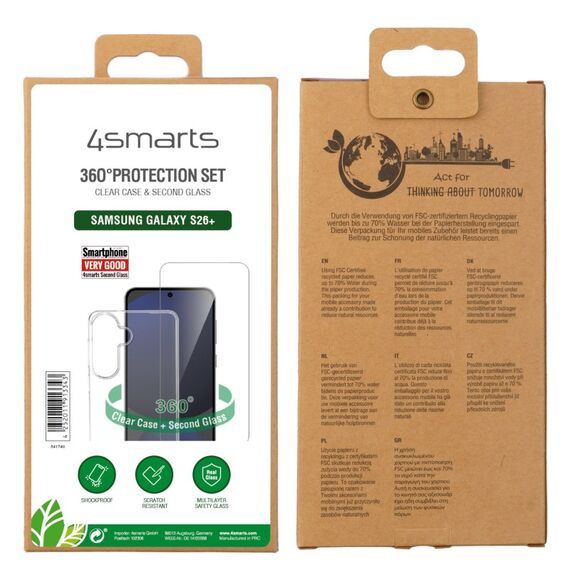 4smarts 541740 Handy-Schutzhülle 17 cm (6.7") Cover Transparent, 5 image