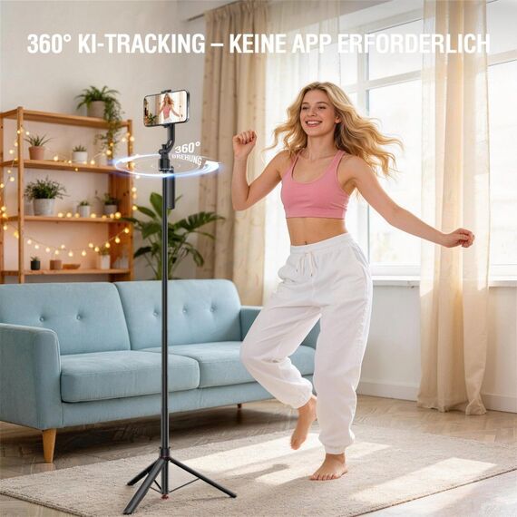 4smarts 541772 Stativ Smartphone-/Digital-Kamera 3 Bein(e) Schwarz, 4 image