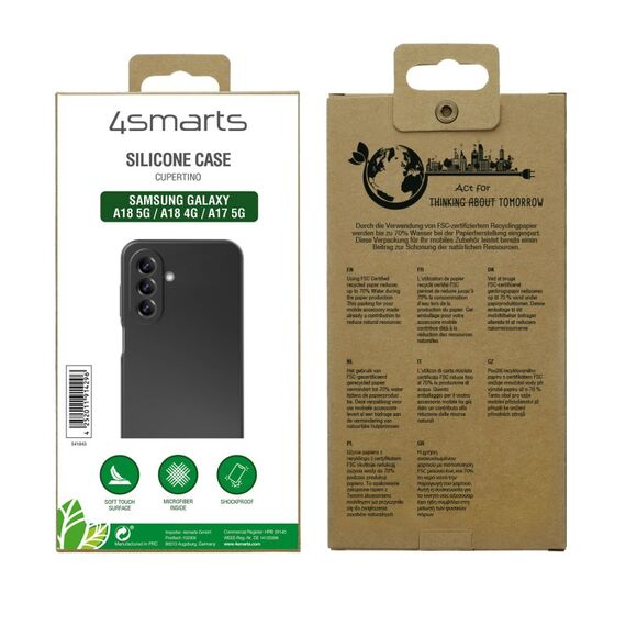 4smarts Cupertino Handy-Schutzhülle 17 cm (6.7") Cover Schwarz, 5 image