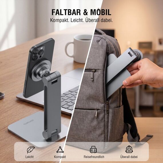 4smarts ErgoPro Passive Halterung Handy/Smartphone, Tablet/UMPC Grau, 7 image