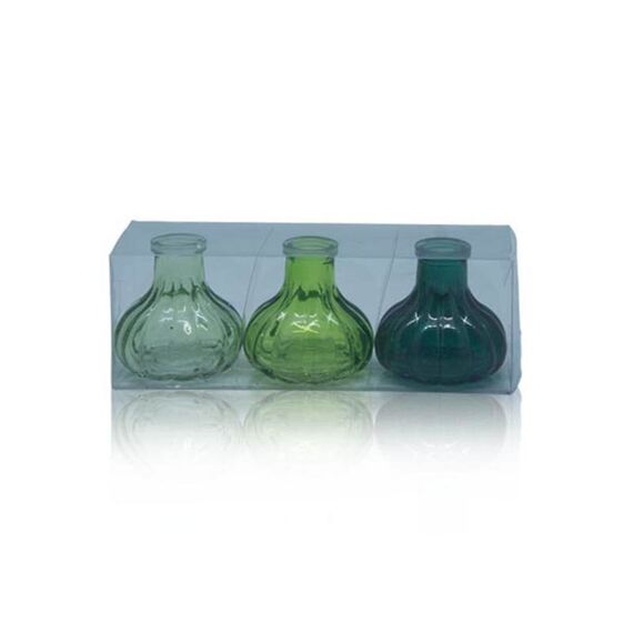 CHALET 5-1167-7-51 Vase Vase mit runder Form Glas Gemischte Farben