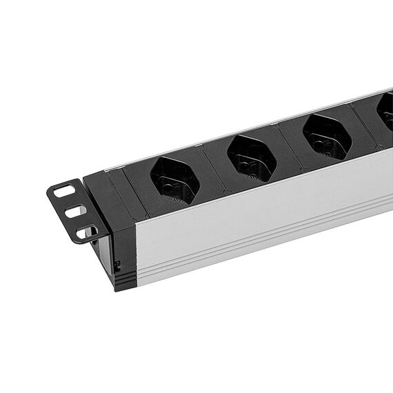 Steffen 50 00039 Verlängerungskabel 3 m 7 AC-Ausgänge Drinnen Schwarz, Silber, 2 image