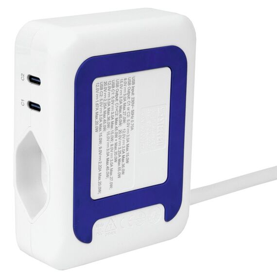 Steffen 50 00127 WS Ladegerät für Mobilgeräte Universal Weiß AC Schnellladung Drinnen, 3 image