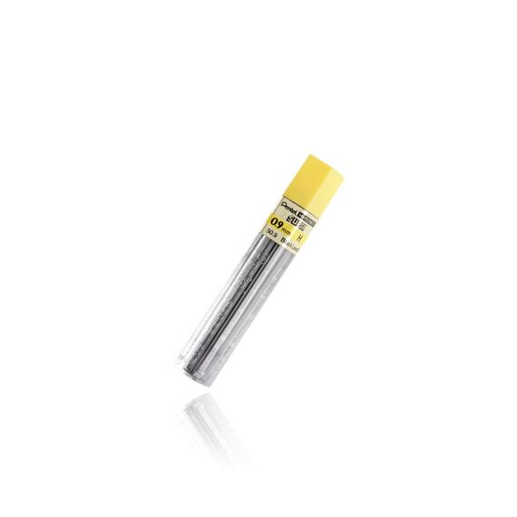 Pentel Super Hi-Polymer Bleimine H Schwarz