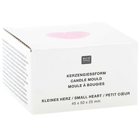 Rico Design Kerzengiessform kleines Herz