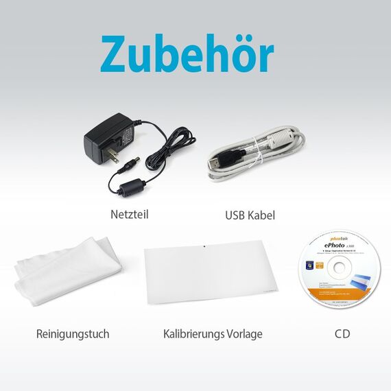 Plustek ePhoto Z300 Fotoscanner 600 x 600 DPI A4 Blau, 3 image