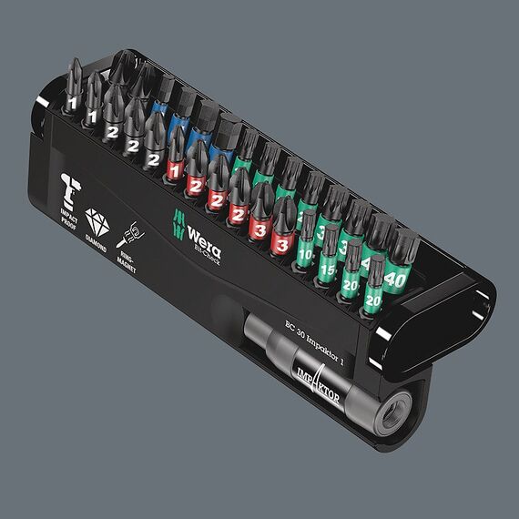 Wera BC 30 Impaktor 1 Schraubenziehereinsatz 30 Stück(e), 4 image