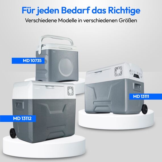 MEDION MD 10735 Kühlbox 25 l Elektro Silber, 11 image