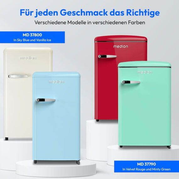 MEDION MD 37800 Kühlschrank Freistehend 91 l Blau, 12 image
