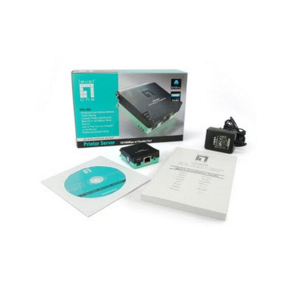 LevelOne Parallel Print Server (1-Port), 3 image