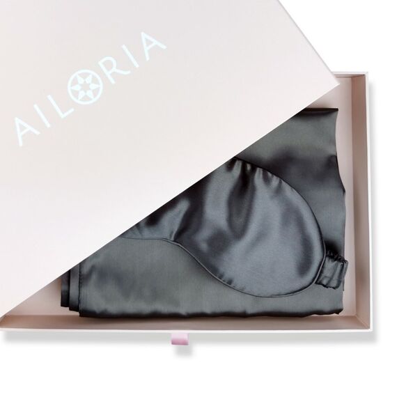 Ailoria Beauty Sleep Grau 80 x 80 cm Seide, Farbe: Grau, 6 image