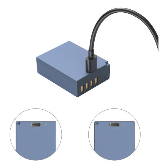 SmallRig 5062 Kamera-/Camcorder-Akku Lithium-Ion (Li-Ion) 1050 mAh, Farbe: Blau, 3 image