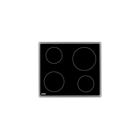 SIBIR GK 4200 Schwarz Integriert 4 Zone(n)