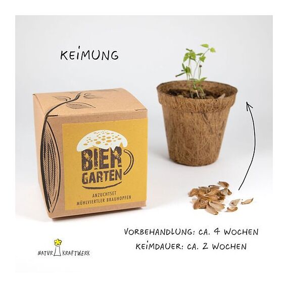 Naturkraftwerke Biergarten Hopfensaatgut Dauerhaft halbwinterhart, 4 image