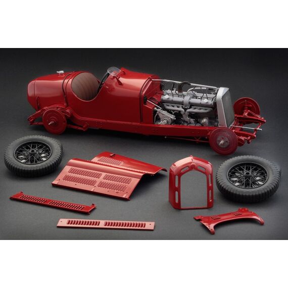 Italeri ALFA ROMEO 8C 2300 Monza Oldtimer-Modell Montagesatz 1:12, 7 image