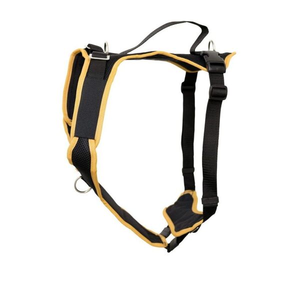 Grossenbacher Vary XL Beige, Schwarz Hund Zuggeschirr