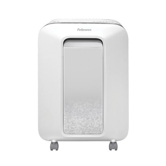Fellowes Powershred LX201 Aktenvernichter Mikrogeschnittene Zerkleinerung 23 cm Weiß, Farbe: Weiß, 4 image