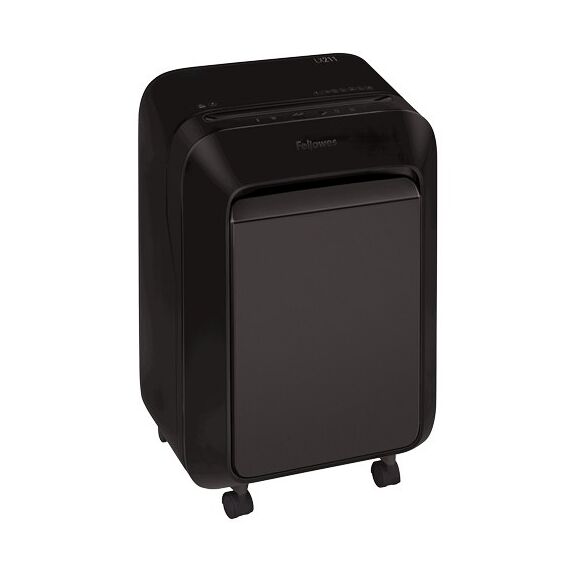 Fellowes Powershred LX211 Aktenvernichter Mikrogeschnittene Zerkleinerung 23 cm Schwarz, Farbe: Schwarz, 3 image