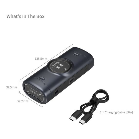 SmallRig 5105 Akkuladegerät Batterie für Digitalkamera USB, 2 image