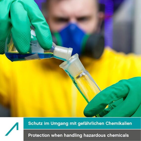 ACE 510842-L Handschutz Schutzfäustlinge Grün Nitrilschaum 6 Stück(e), 3 image