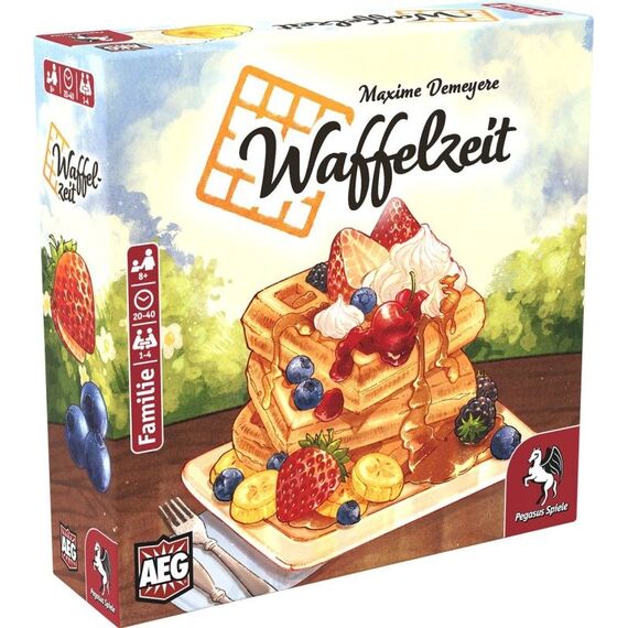 Pegasus Waffelzeit 40 min Brettspiel Kochen