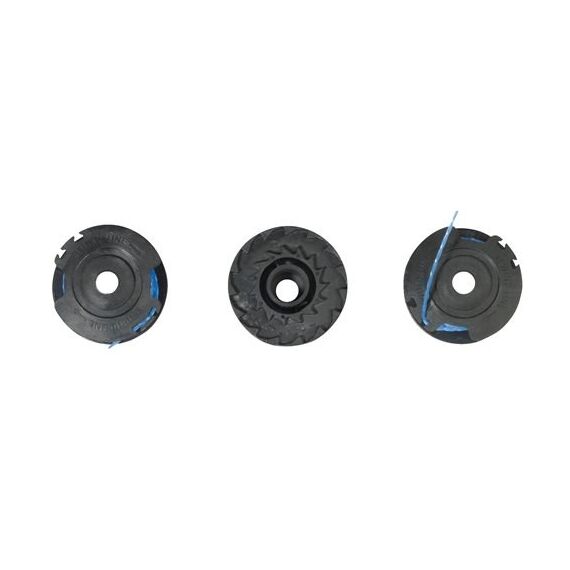 RYOBI 3x Fadenspulen, RAC125, 1.6 mm Ø für alle RYOBI ONE+ 18 V Akku-Rasentrimmer