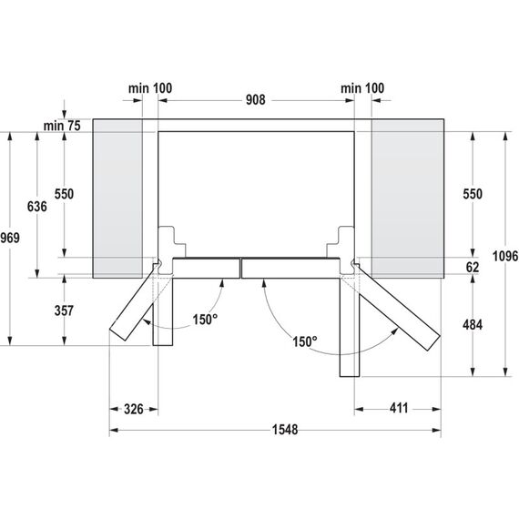 Gorenje NRS918EMX Side by Side