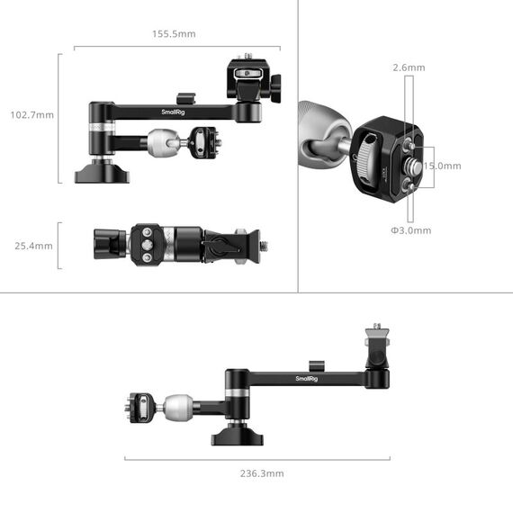 SmallRig 5141 Stativzubehör Flexibler Arm, 2 image