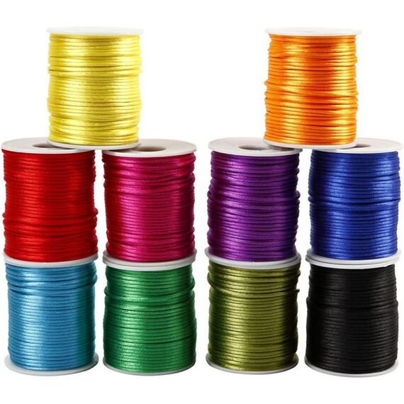 Creativ Company 51551 Verpackungsschnur 50 m 2 mm Gemischte Farben