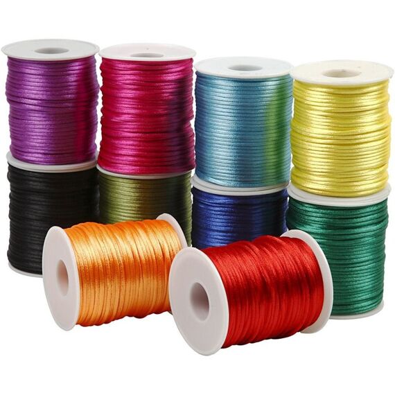 Creativ Company 51551 Verpackungsschnur 50 m 2 mm Gemischte Farben, 2 image