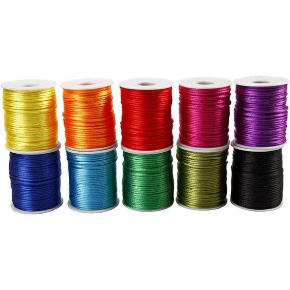 Creativ Company 51551 Verpackungsschnur 50 m 2 mm Gemischte Farben, 3 image