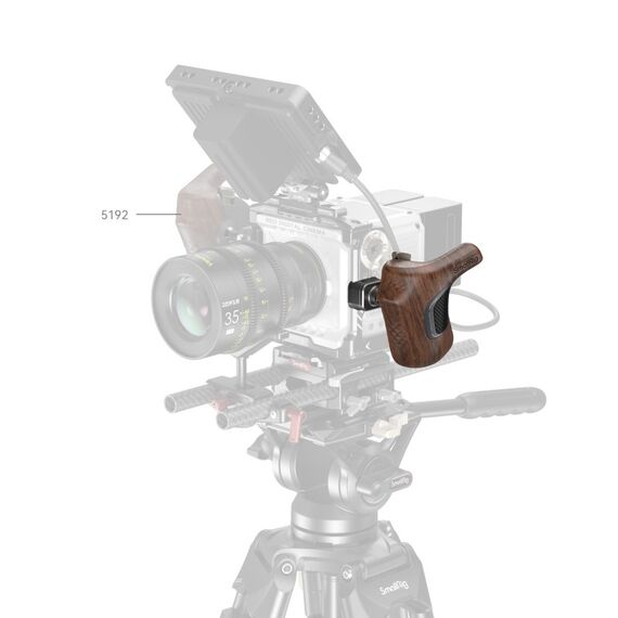 SmallRig 5161 Digitalkamera Akkugriff Handgriff für Digitalkamera Aluminium, Holz, 2 image