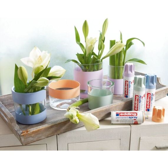 Edding 5200 Acrylfarbe 200 ml Lavendel Sprühdose, 3 image