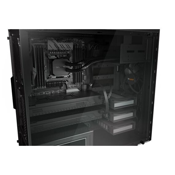 be quiet! Pure Base 600 Window Midi Tower Schwarz, Farbe: Schwarz, 6 image