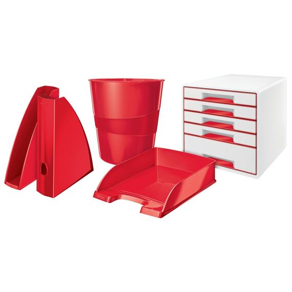 Leitz WOW Kunststoff Rot, Farbe: Rot, 3 image