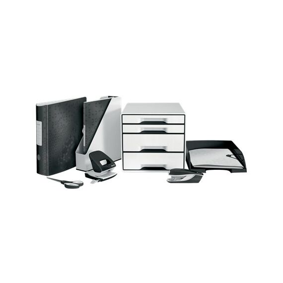 Leitz 52263095 Schreibtischablage Kunststoff Schwarz, Farbe: Schwarz