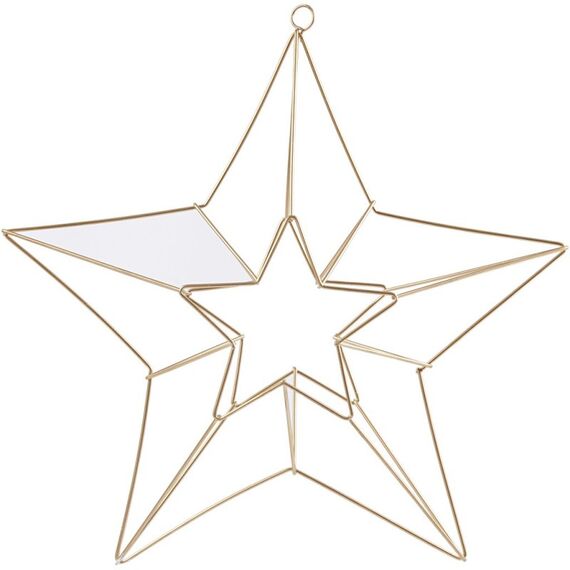 Creativ Company 52360 Christbaumschmuck Weihnachtlicher Sternenschmuck Metall Messing 1 Stück(e)