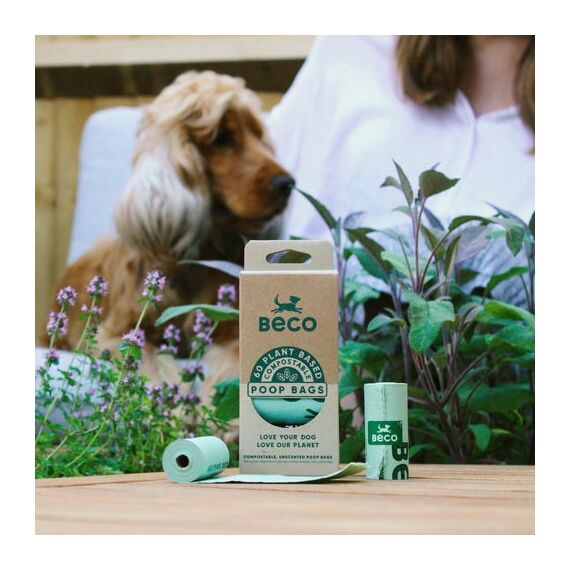 Beco Pets Home Compostable Poop Bags Unscented 96 96 Stück(e) Maisstärke Einwegartikel, 4 image