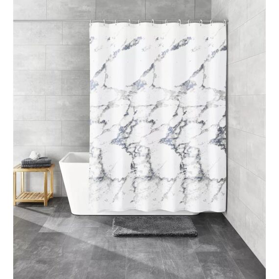 Kleine Wolke 5283901344 Duschvorhang Ring Polyester Anthrazit, 2 image