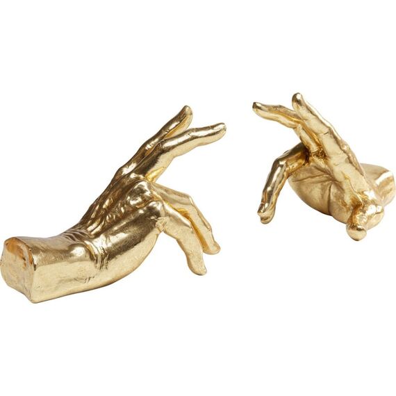 KARE 53071 Buchstütze Gold Polyresin, 8 image