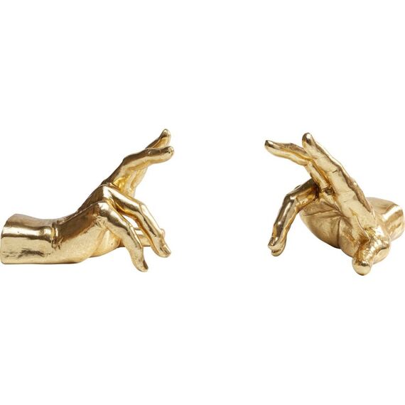 KARE 53071 Buchstütze Gold Polyresin, 9 image
