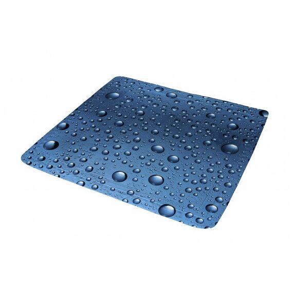 Kleine Wolke 5313769002 Rutschfeste/r Badematte & Aufkleber Rutschfeste Badematte Blau