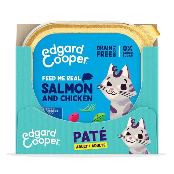 Edgard & Cooper Salmon and Chicken - Paté 85 g, 2 image
