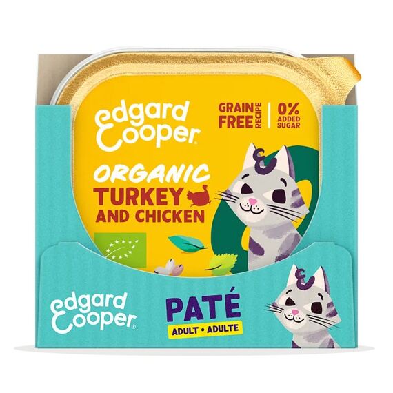 Edgard & Cooper Organic Turkey and Chicken - Paté 85 g, 2 image
