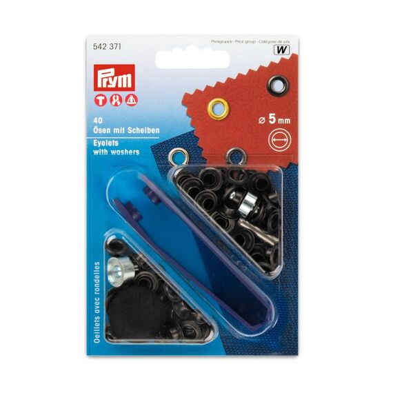 Prym 542371 Druckknopf Nieten-Druckknopf-Verschluss
