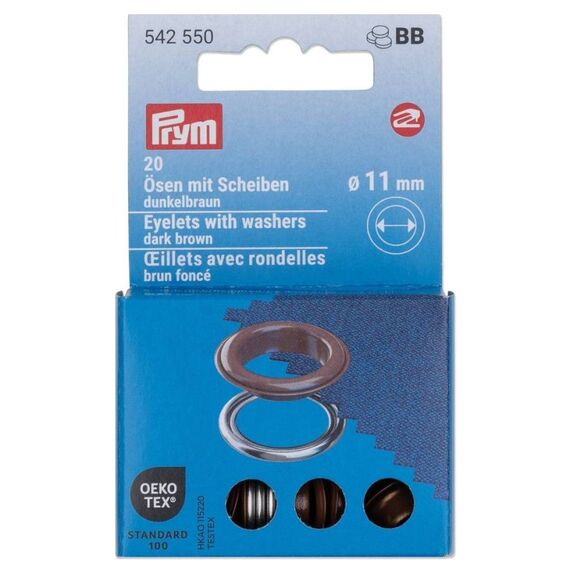 Prym 542550 Schlaufe, Öse / Verschluss Ösenverschluss, 3 image