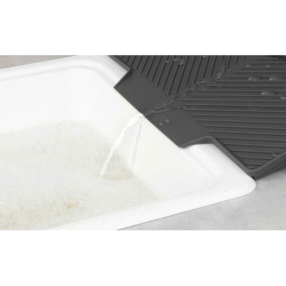 WENKO Abtropfmatte Neli Grau 40 x 20, 4 image